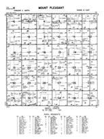 Mount Pleasant Township, Cass County 1963 Published by Standard Atlas Co